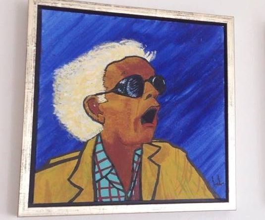 Doc Brown -  Aquarelle painting