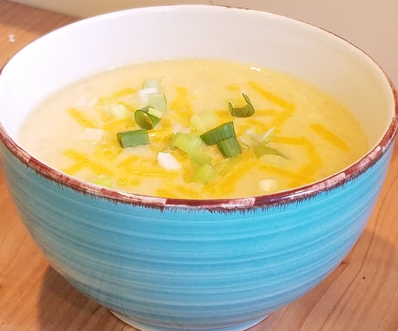 Cauliflower Potato Soup (Vegetarian)