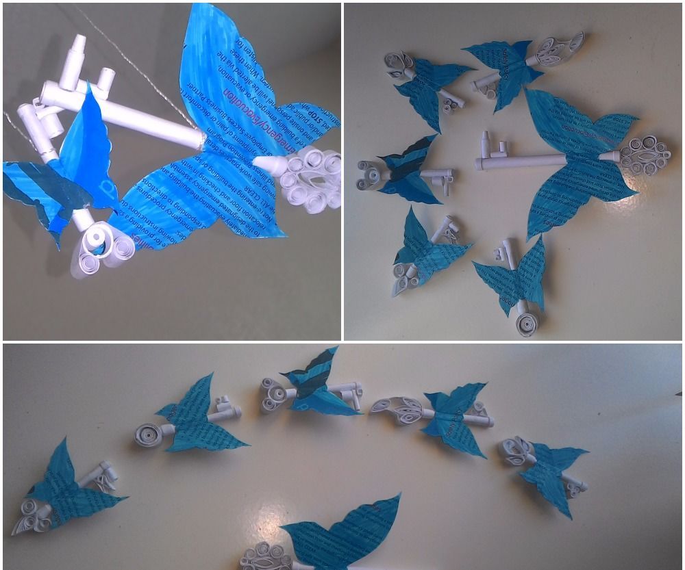 Winged Keys Using Paper