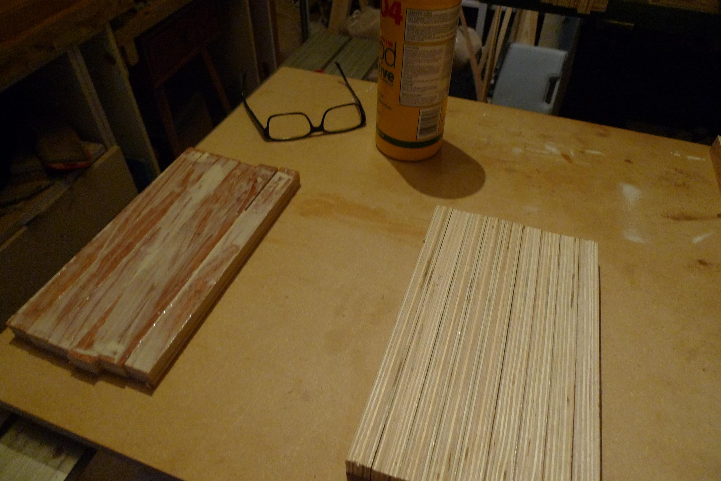 End Grain Plywood End Table With Laminated Legs 10 Steps (with