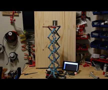 Raspberry Pi Controlled Scissor Lift