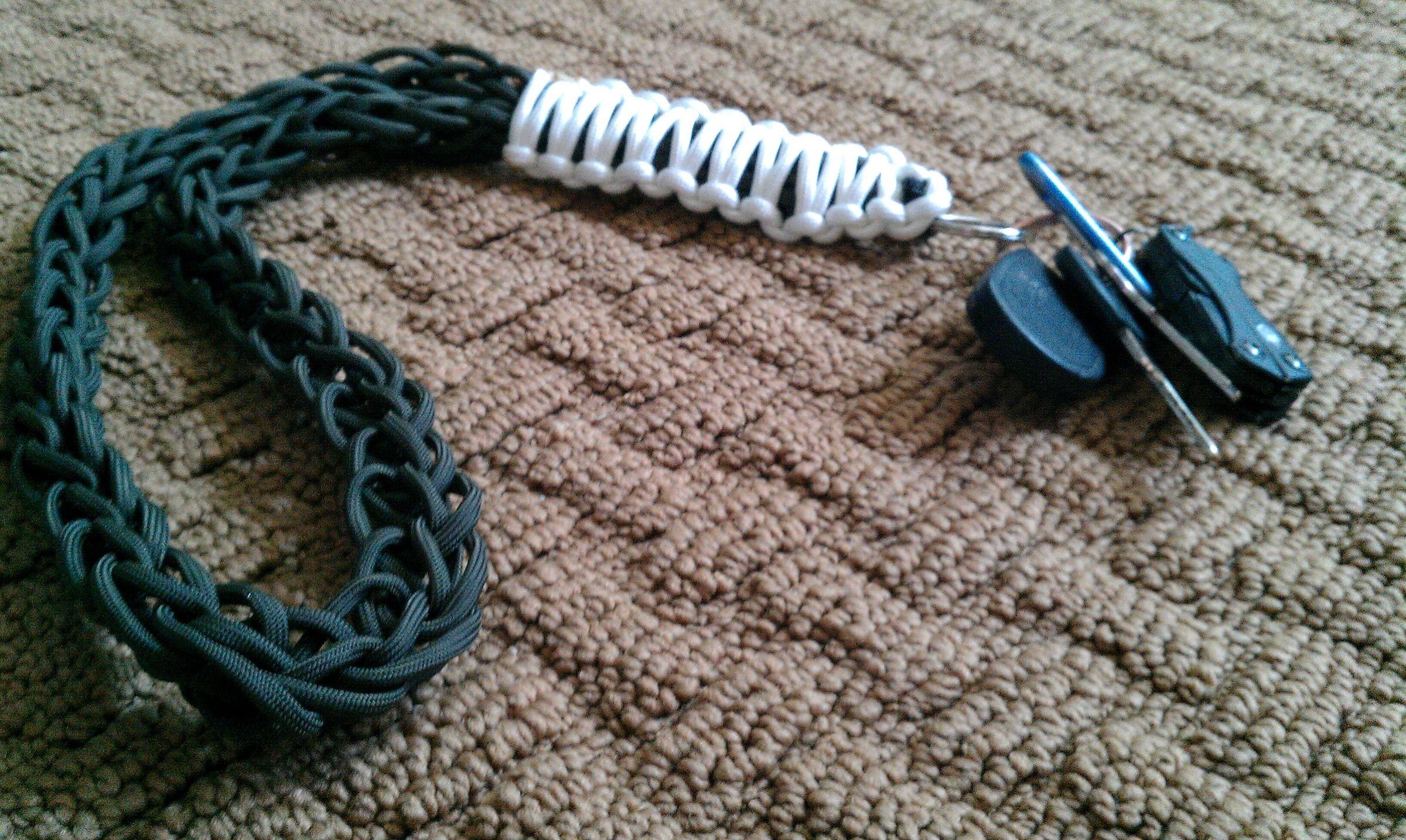 Spool Knit Paracord Lanyard