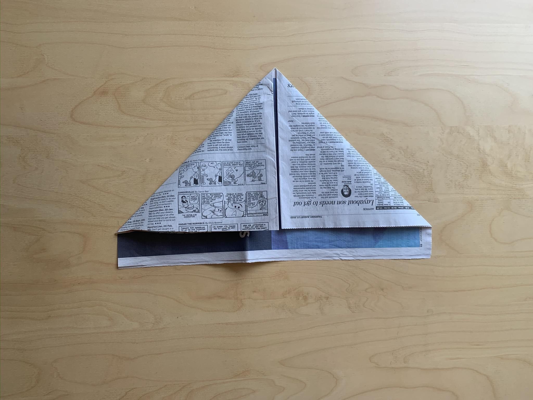 Captain's Paper Hat 5 Steps (with Pictures) Instructables