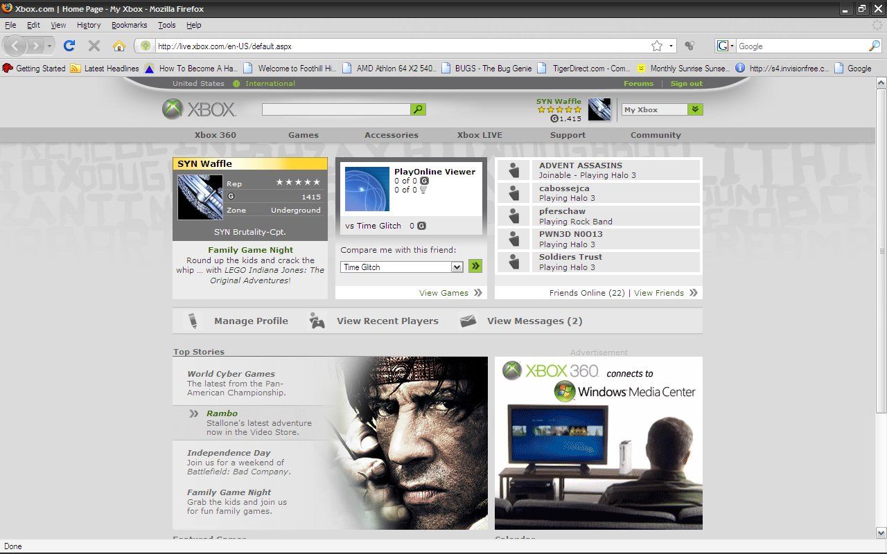 How to use the internet to send and check your Xbox Live Messages.