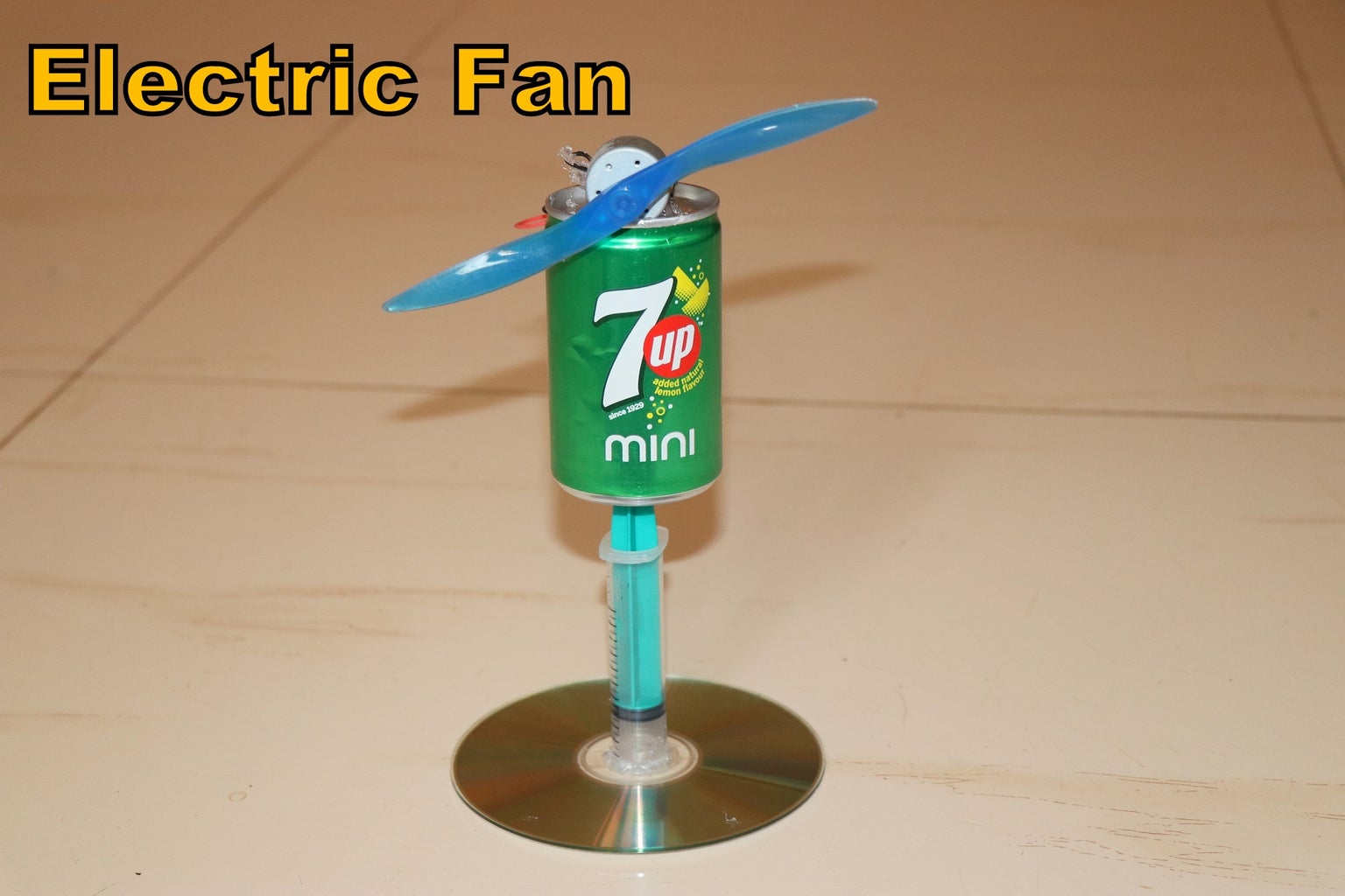 How to Make Small Electric Fan : 4 Steps (with Pictures) Circuit Diagram