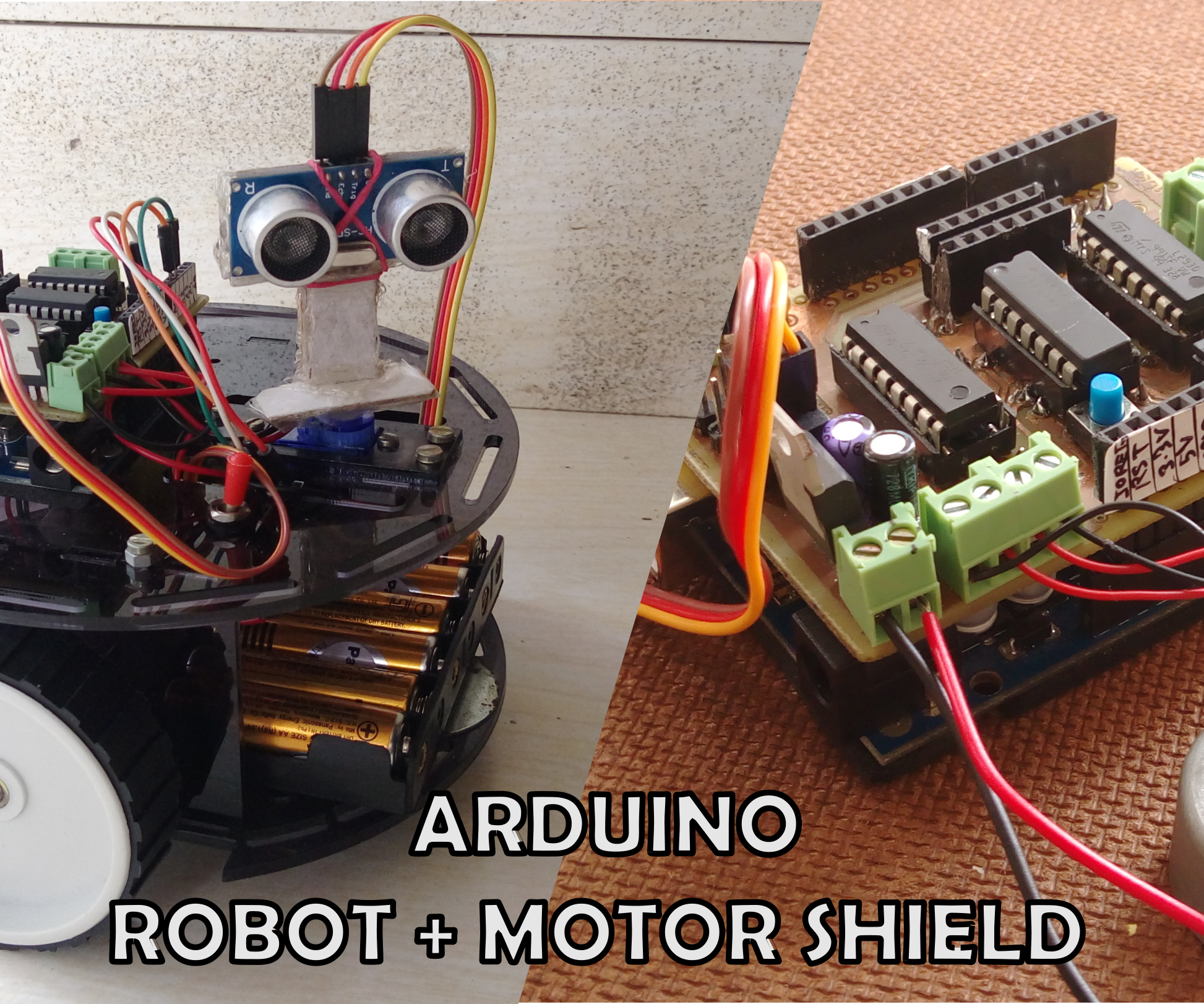 DIY Multi-Purpose Robot Base and Motor Shield