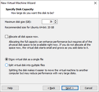 Creation of a VM That Hosts "Ubuntu 18.04" VM