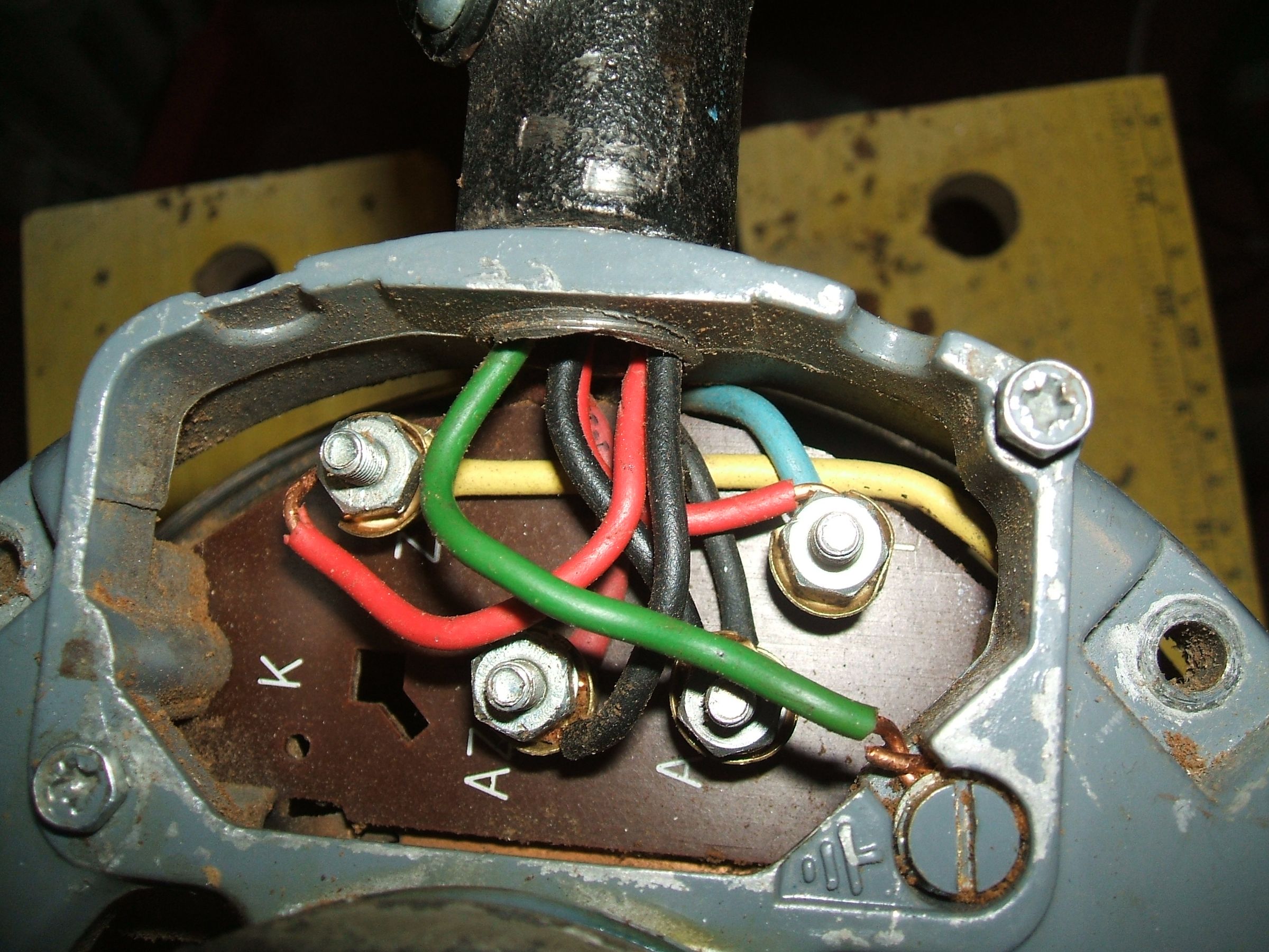 Wiring Up a Brooke Crompton Single-phase Lathe Motor (Myford Lathe) : 5
