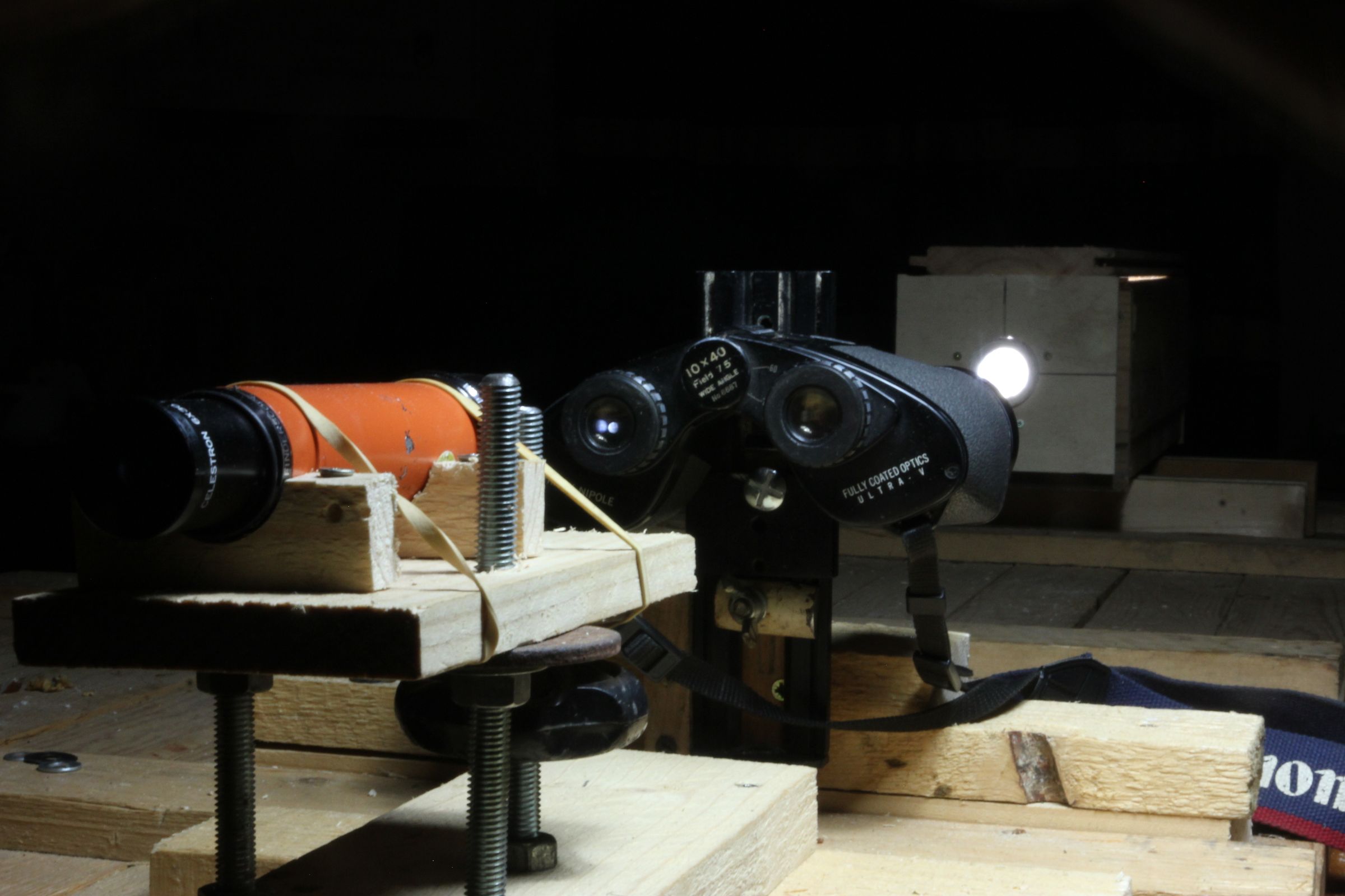 Kitchen Table Binocular Collimation 6 Steps (with Pictures