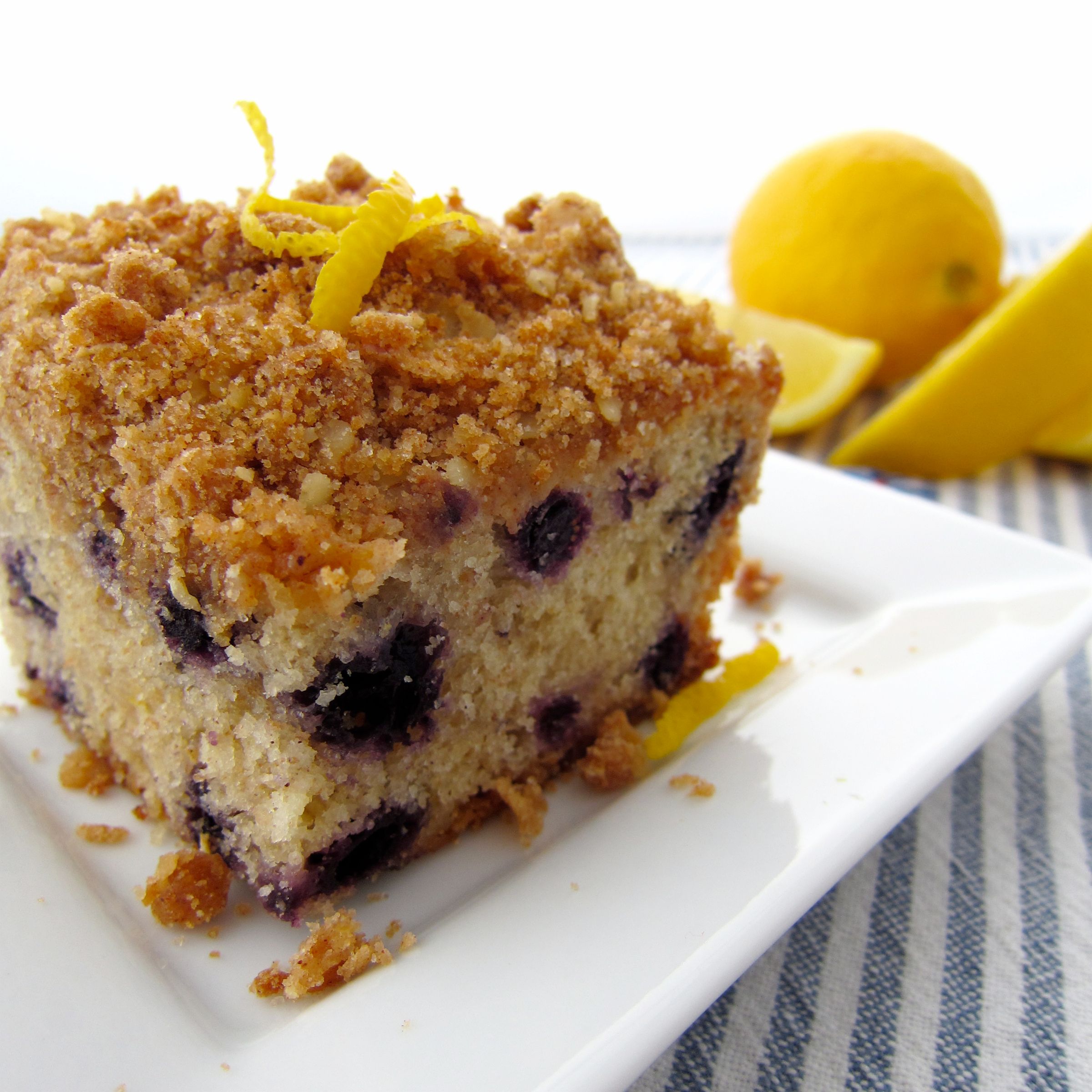Lemon-Blueberry Crumb Cake
