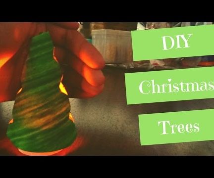 Glow in the Dark Christmas Trees