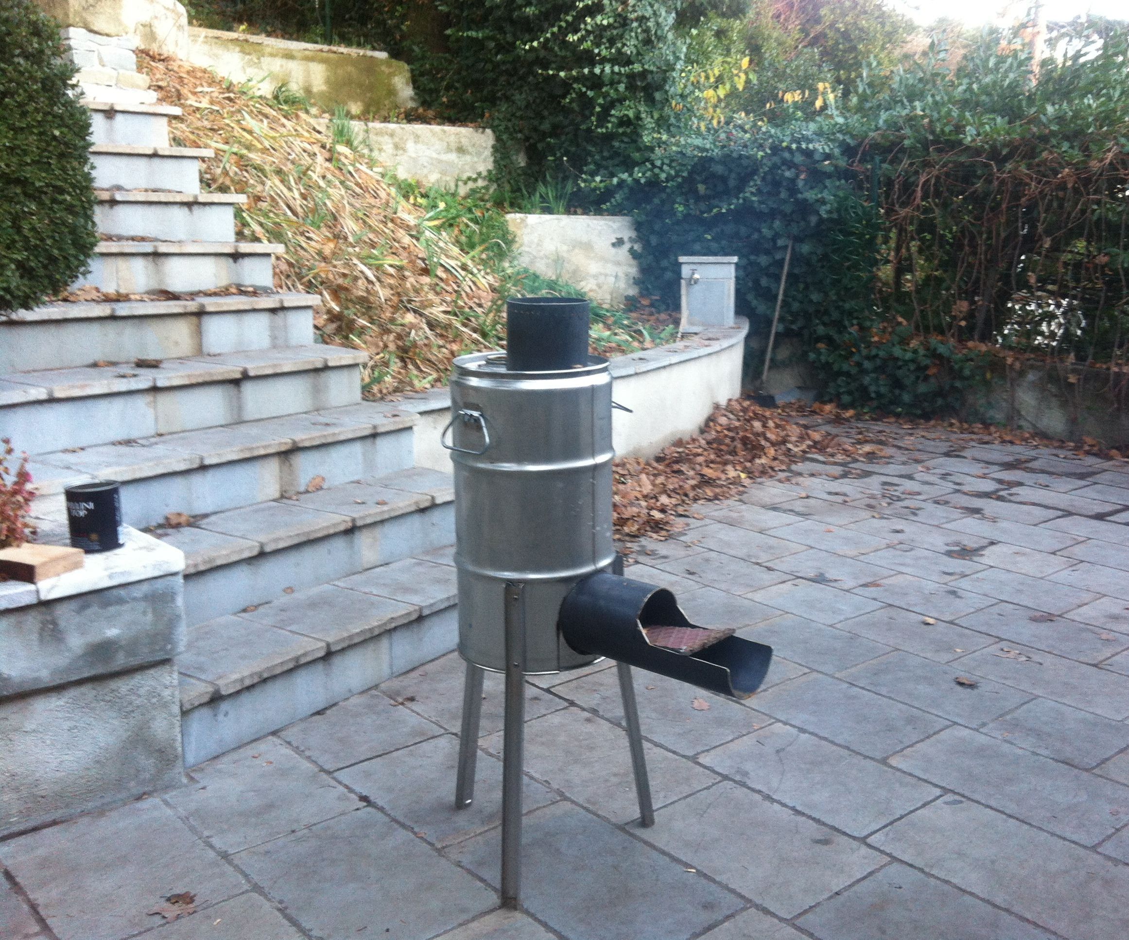 Rocket Stove and BBQ
