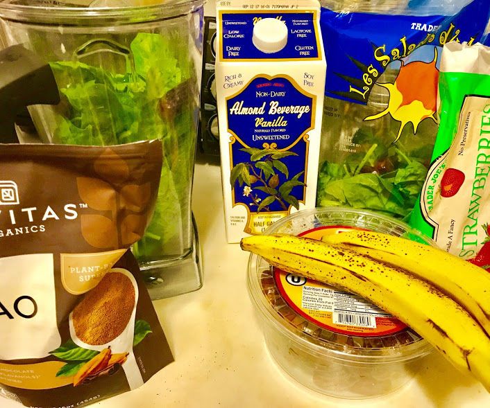 Chocolate Monkey Meal Replacement Smoothie