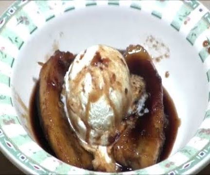 Bananas Foster Flambe 