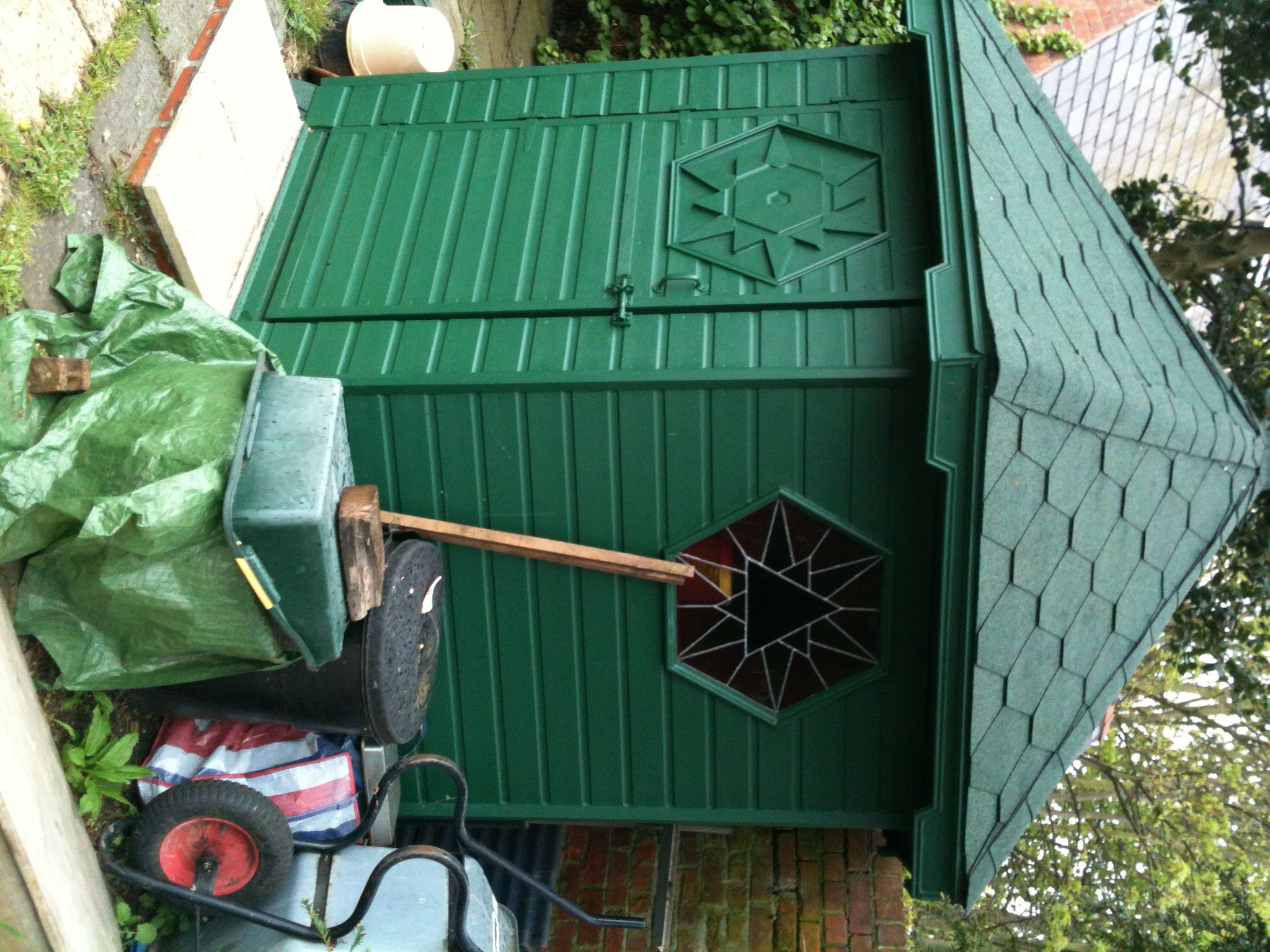 Hexagonal Garden Shed