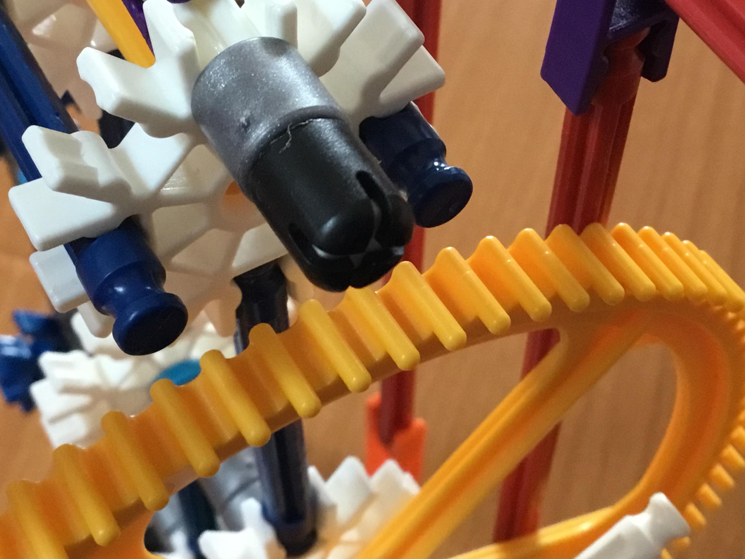 Knex Working Simple Clock 4 Steps Instructables