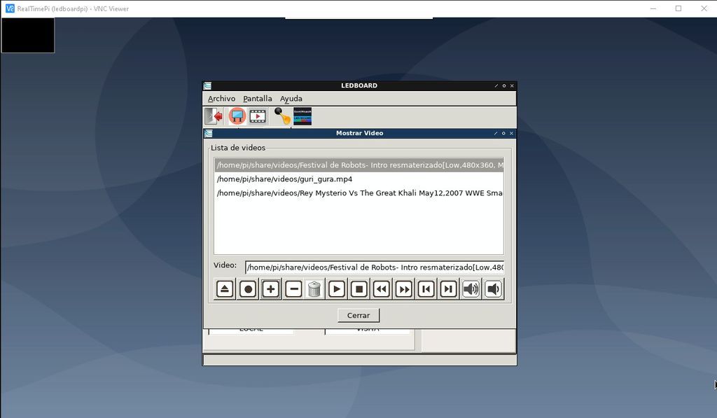 Compiling, Setting and Test Ledboard Pi GUI Application