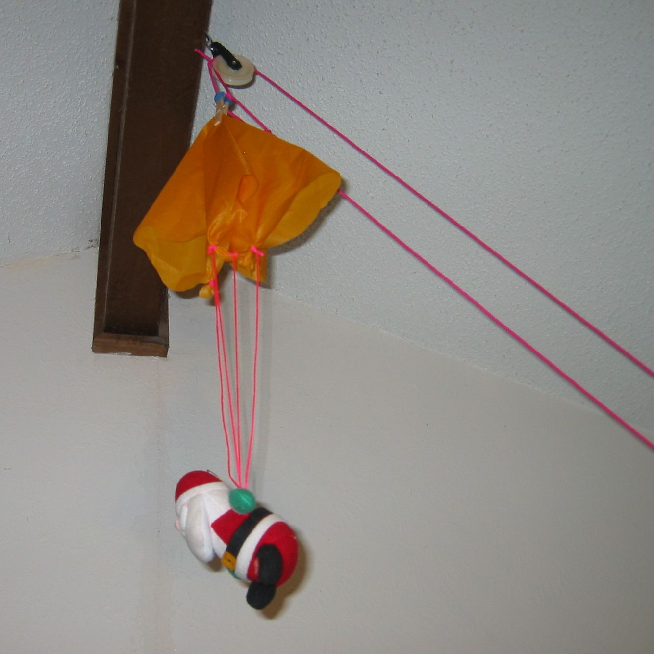 Parachute Man Pulley Launch System