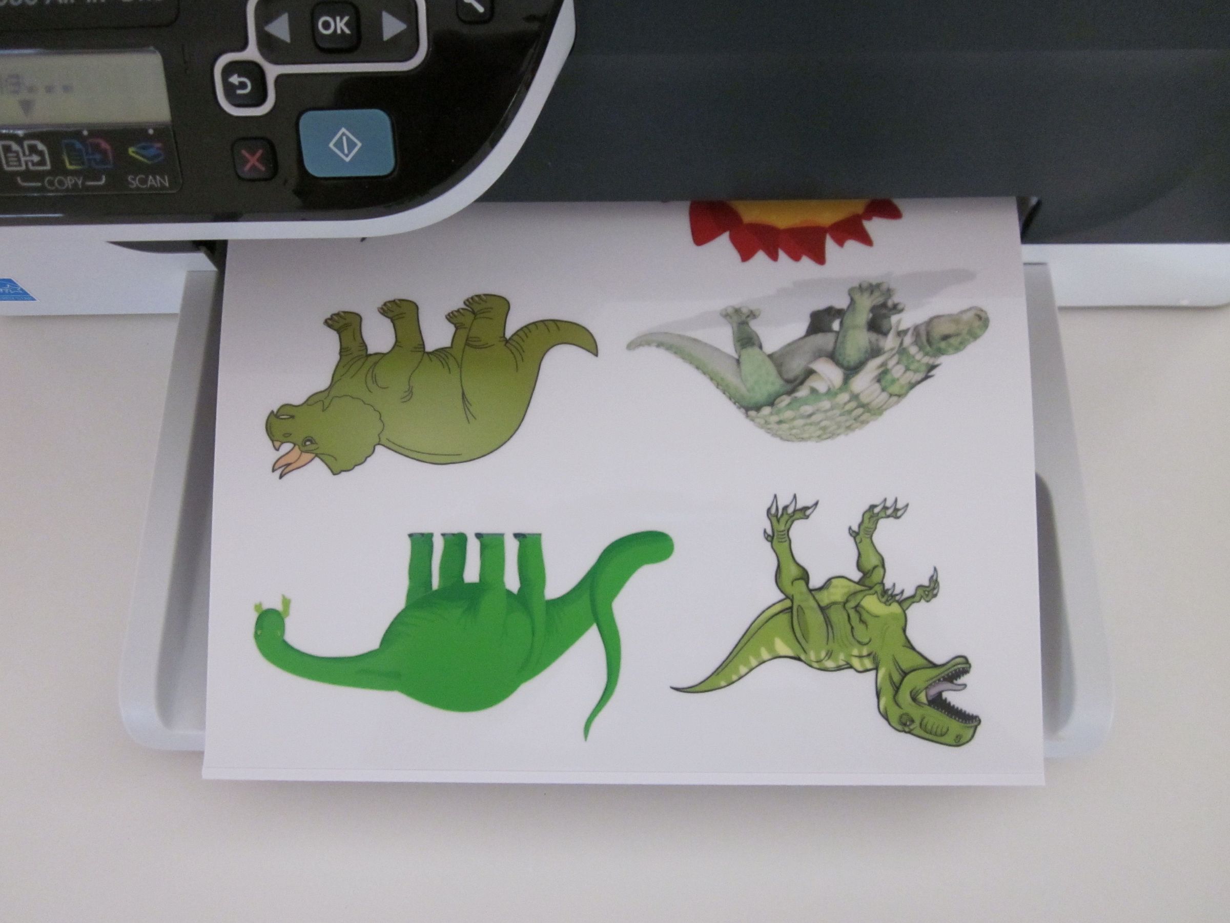 Printable Vinyl Window Cling Storyboard