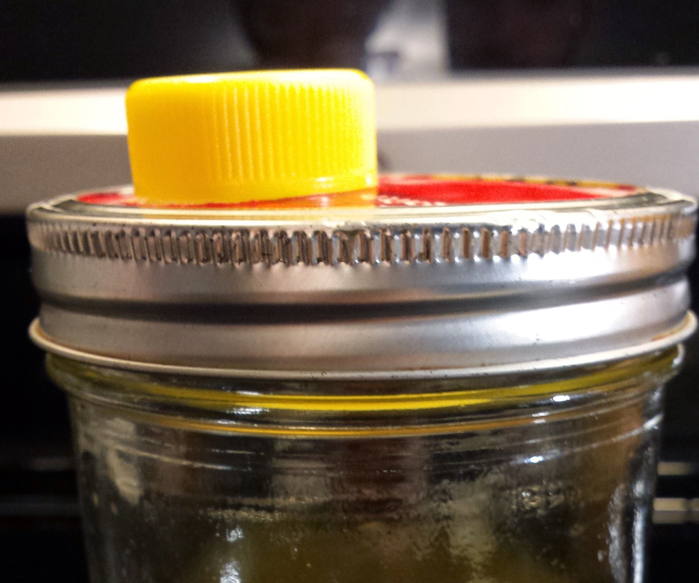 Pourable Mason Jar for Storage