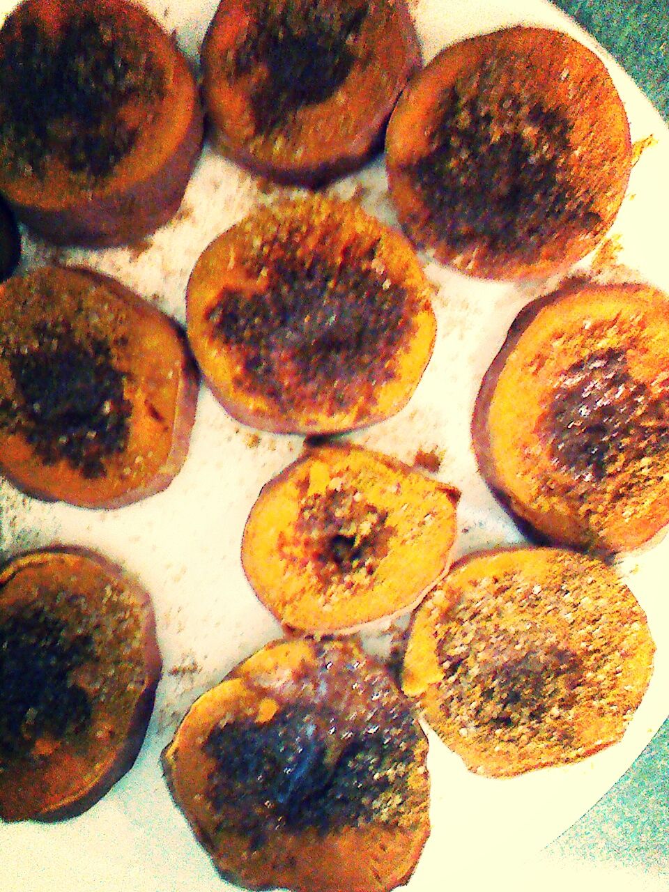 Curry Candied Sweet Potatos