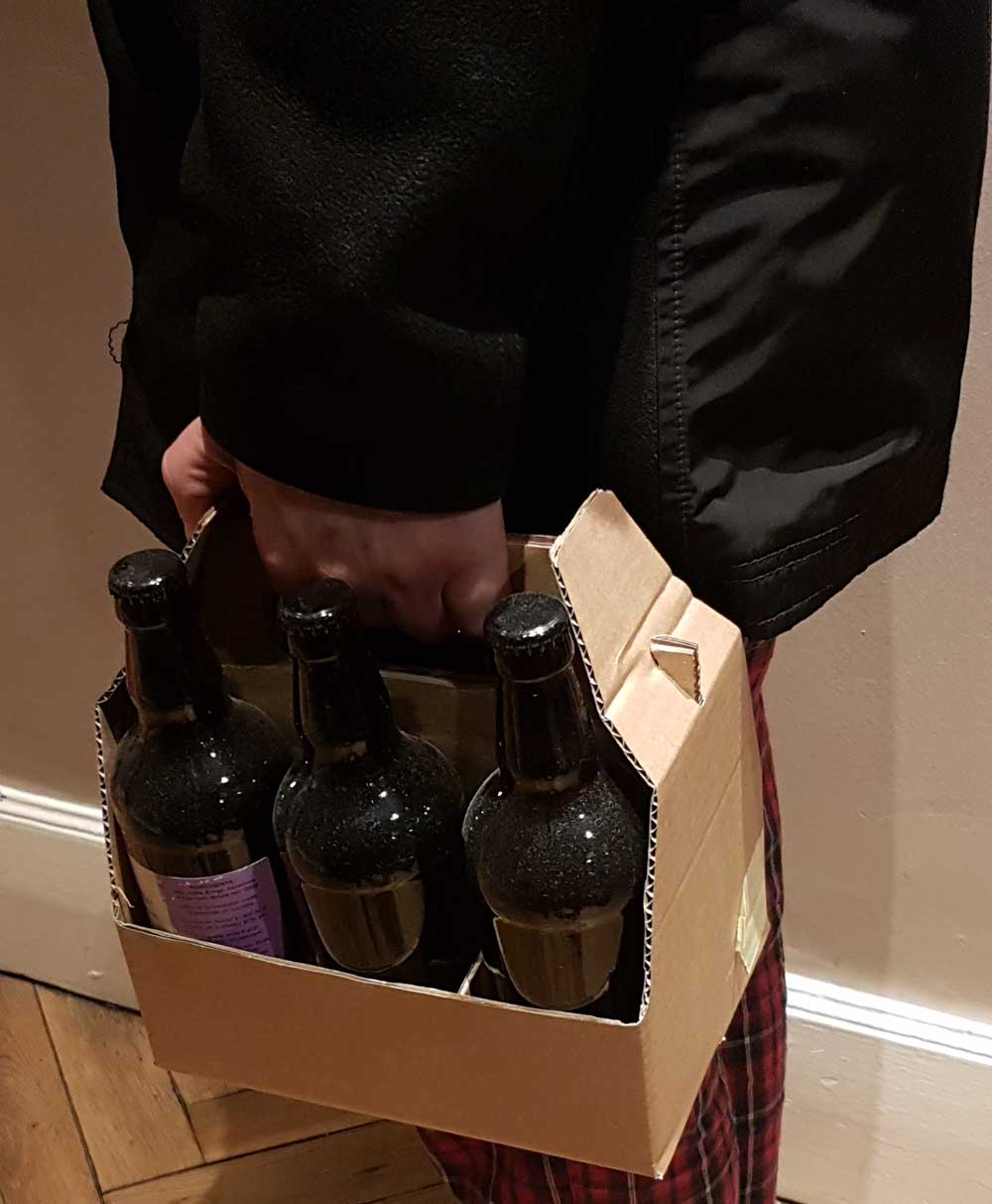 Celebrating & Sharing a Beer