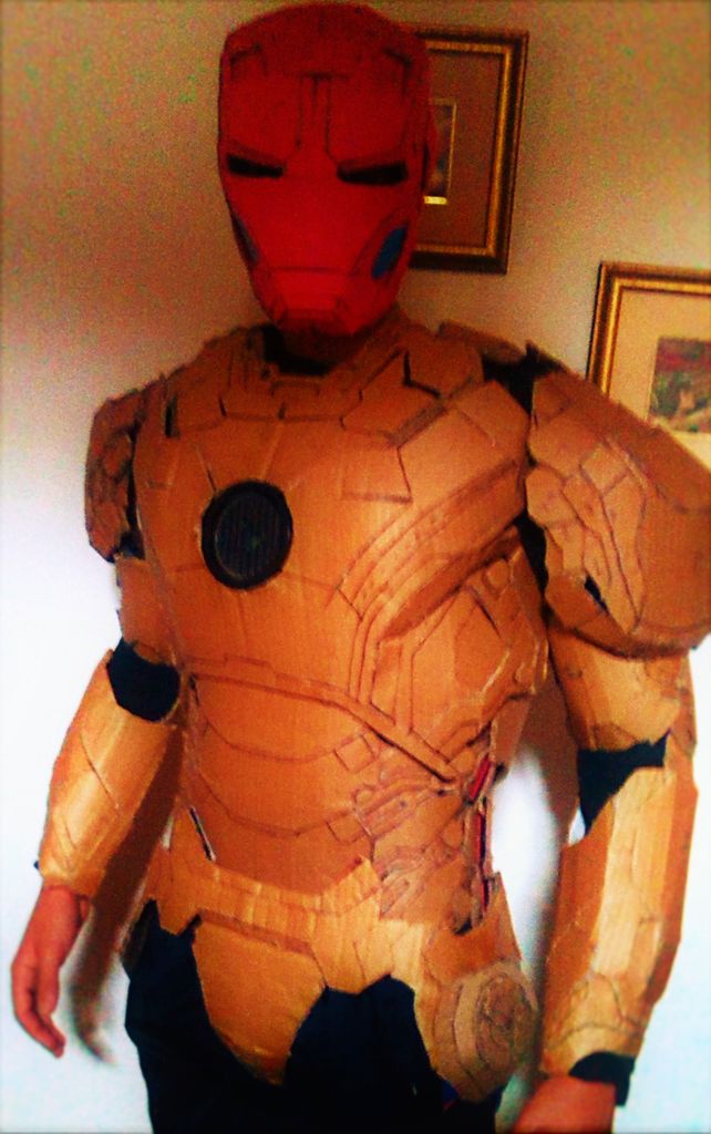 Iron Man Mark 42 Hjelm Pepakura Jackieisrockin's Iron Man Mk 42