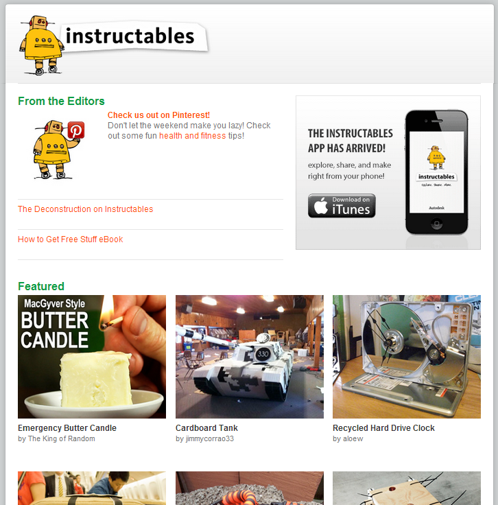 Signing Up for an Instructables Account : 5 Steps (with Pictures ...