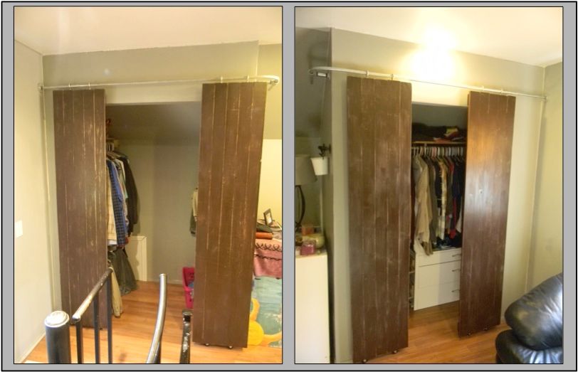 Closets With Sliding Barn-style Doors