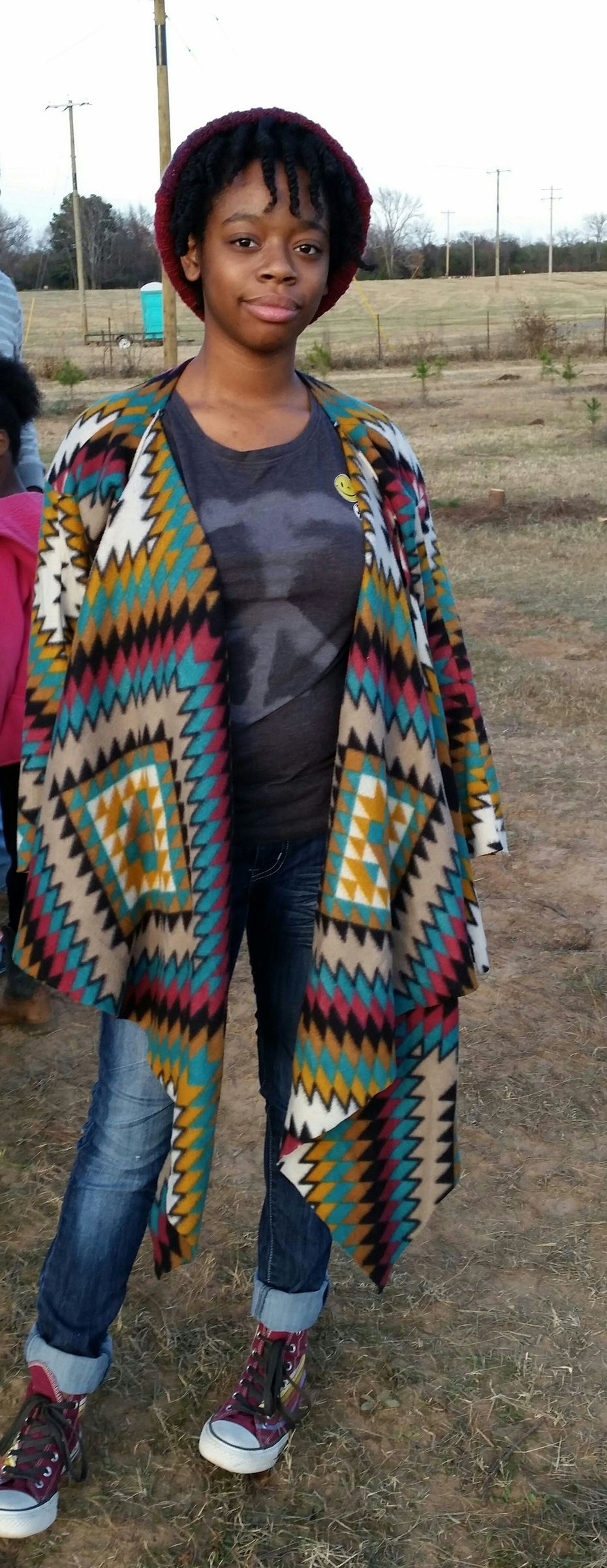 Fleece Draped Cardigan 