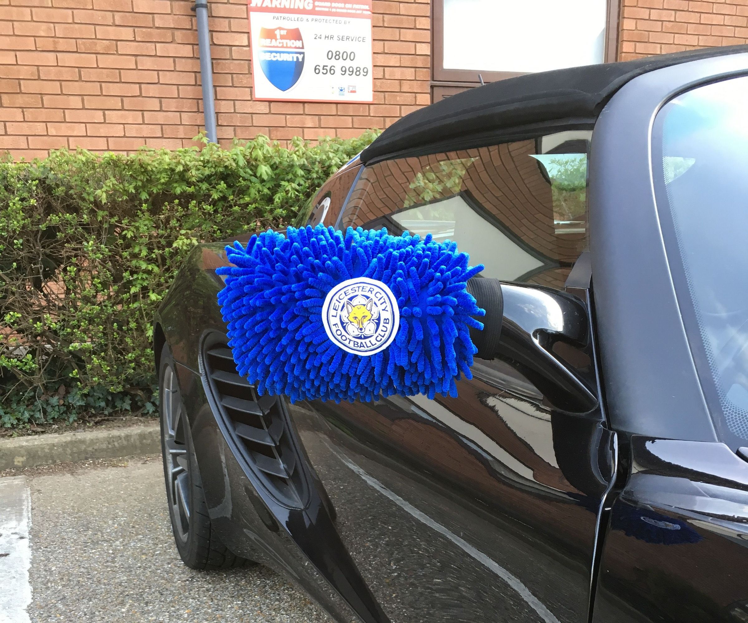Wing Mirror Socks for Your Car - Support Leicester City in Style