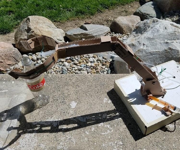 Recycled Rubbish Robotic Arm