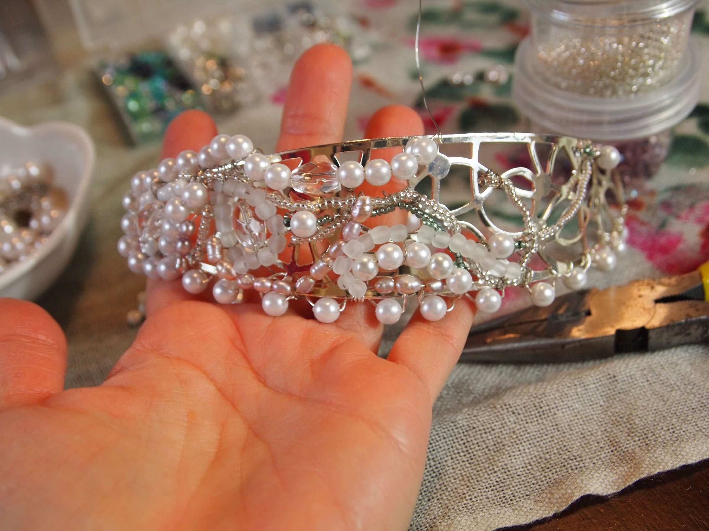 small veil headpiece