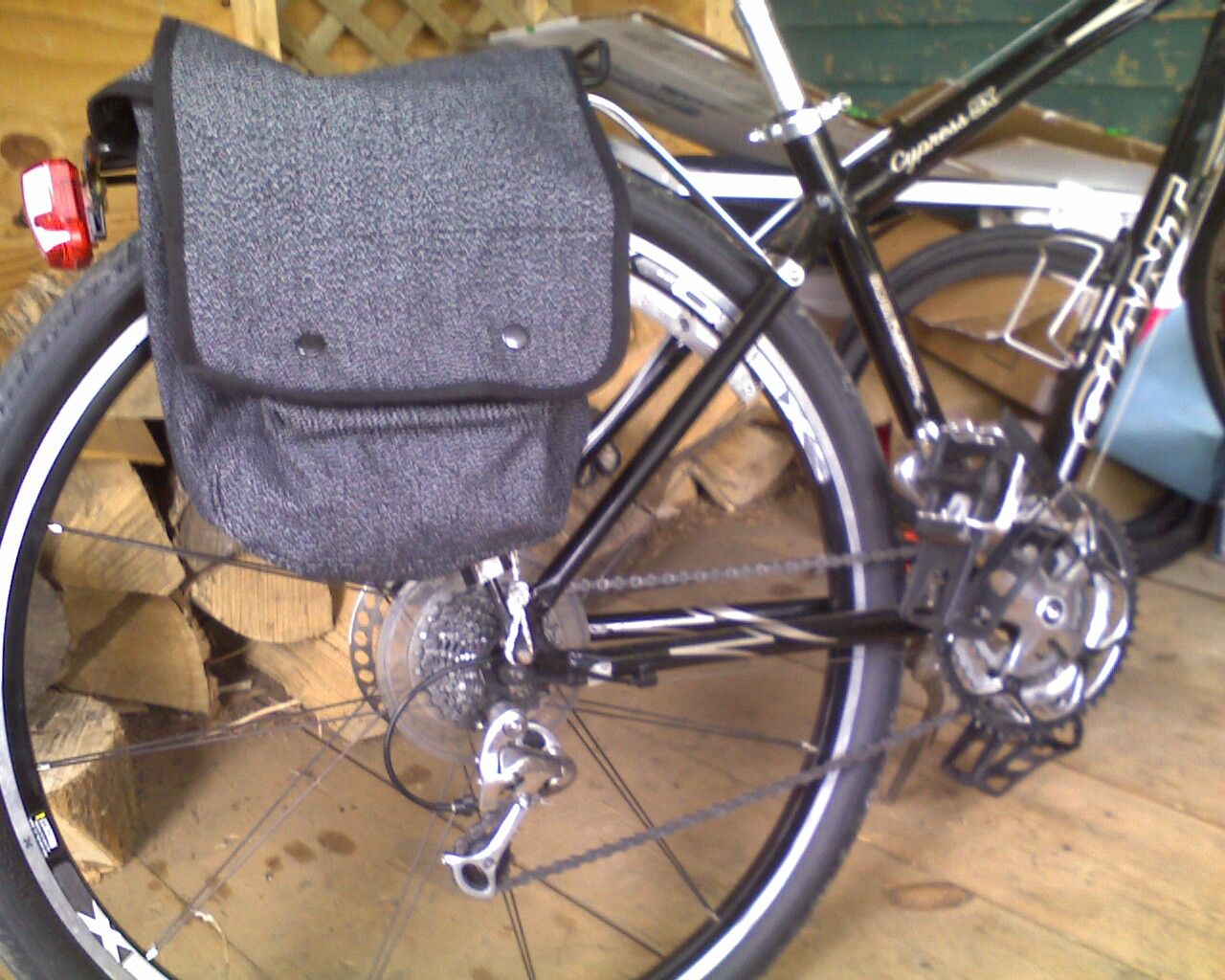 Bicycle Paniers From Canvas Military Surplus Map Bags
