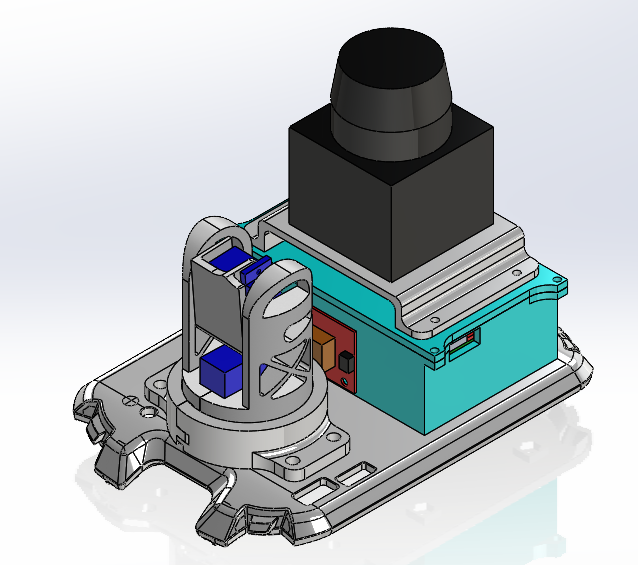 360° Servo Camera Protector & 3D-Printed Case for Sphero RVR