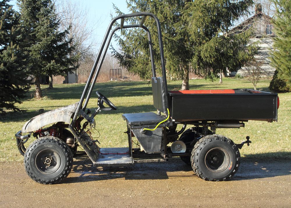 Home Made Utility Vehicle A.K.A UTV : 4 Steps - Instructables
