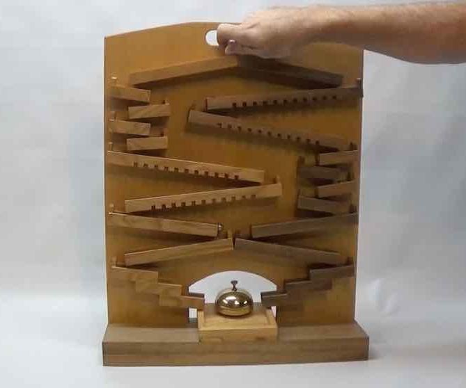A Marble Machine Racetrack