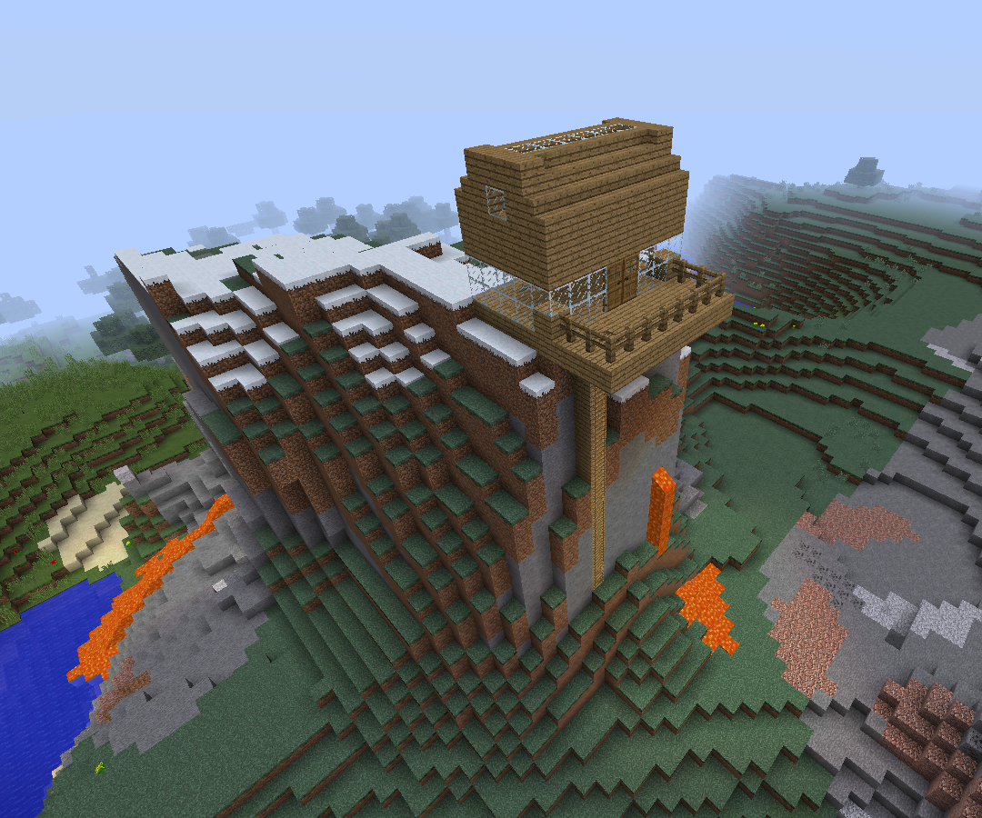 Create Minecraft MountainHouse