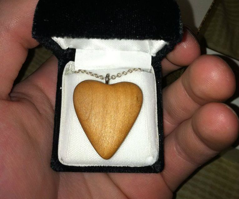 Cherry Heart Necklace