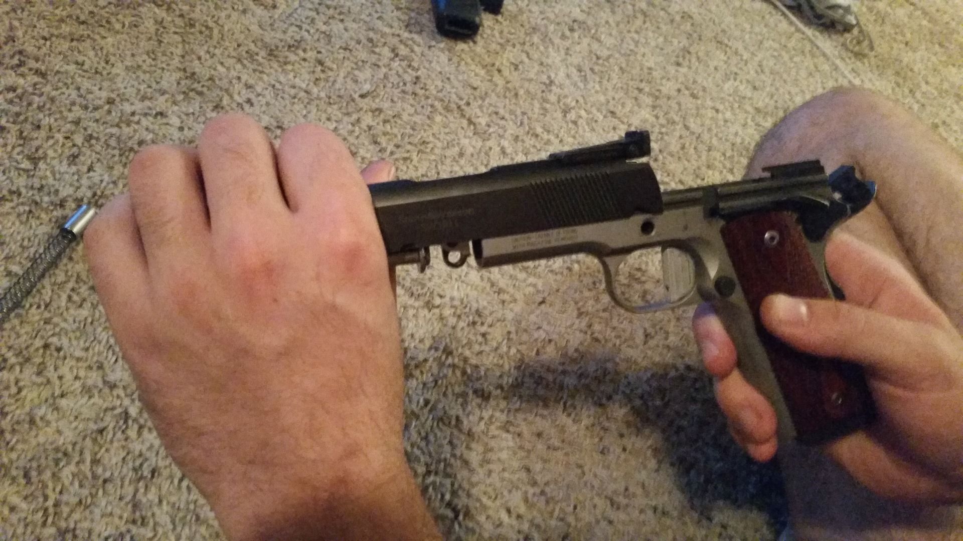 How to ReAssemble a 1911 4 Steps Instructables