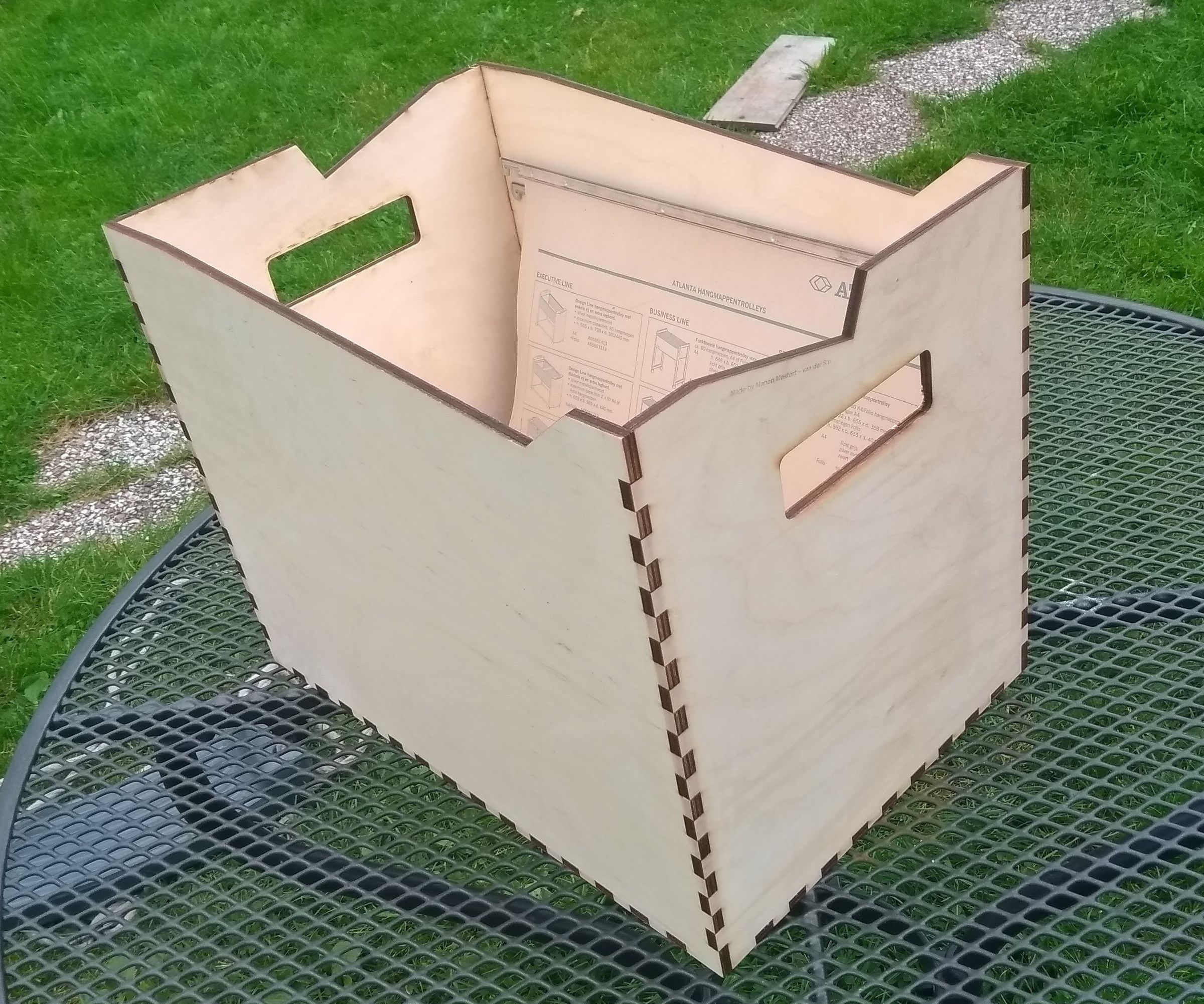 Wooden Crate (/box)
