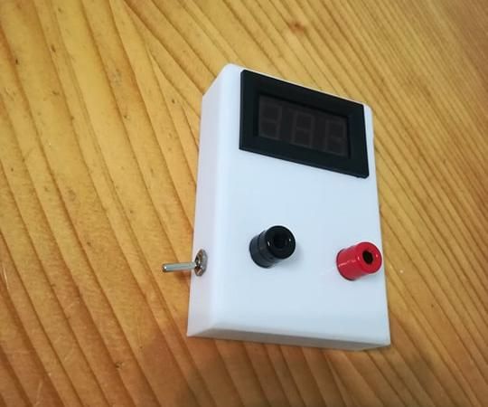 DIY Pocket Size DC Voltage Meter 