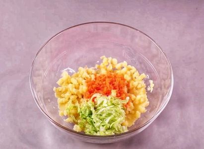 Mixing the Veggies