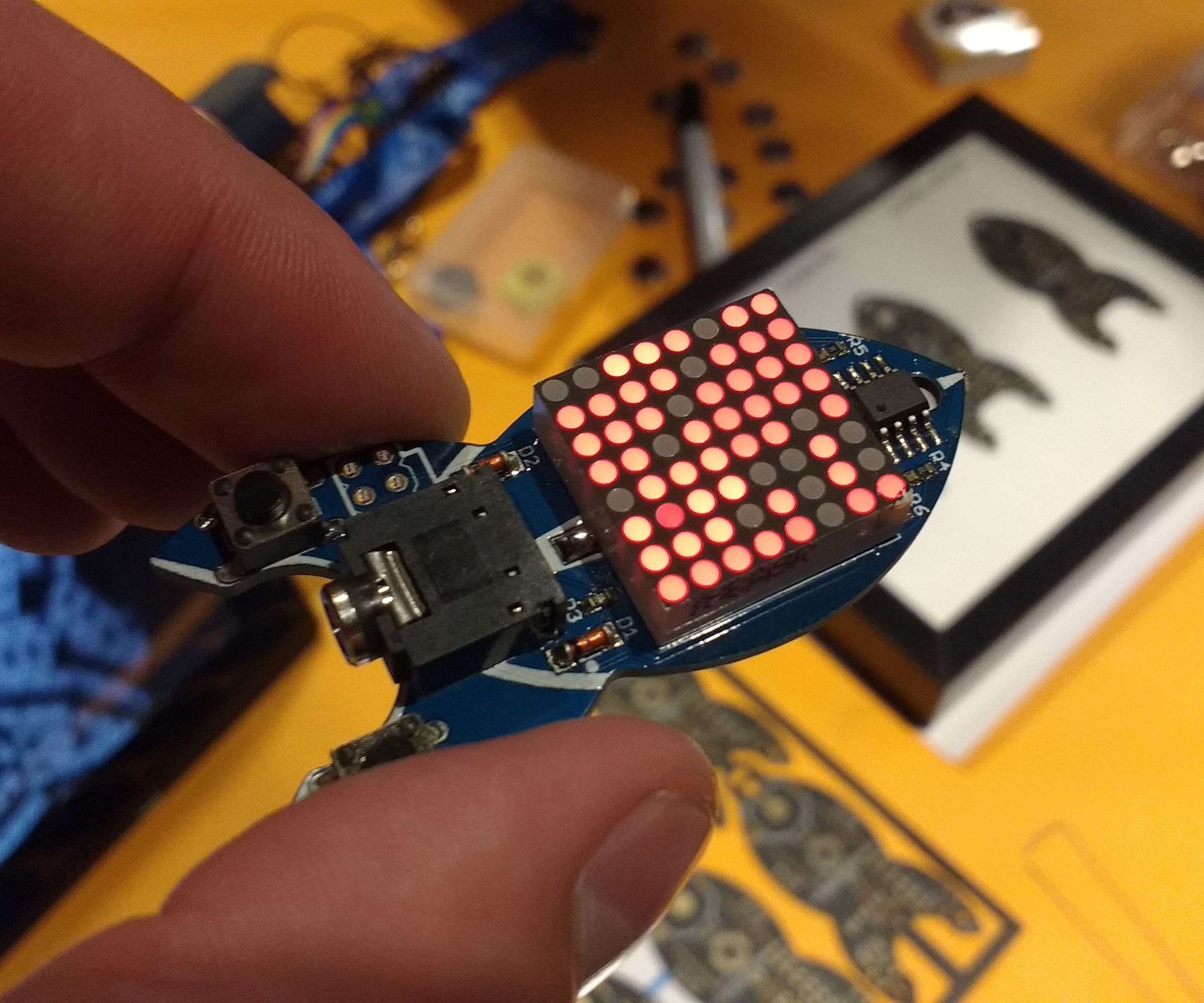 Making the Mini-Blinkenrocket