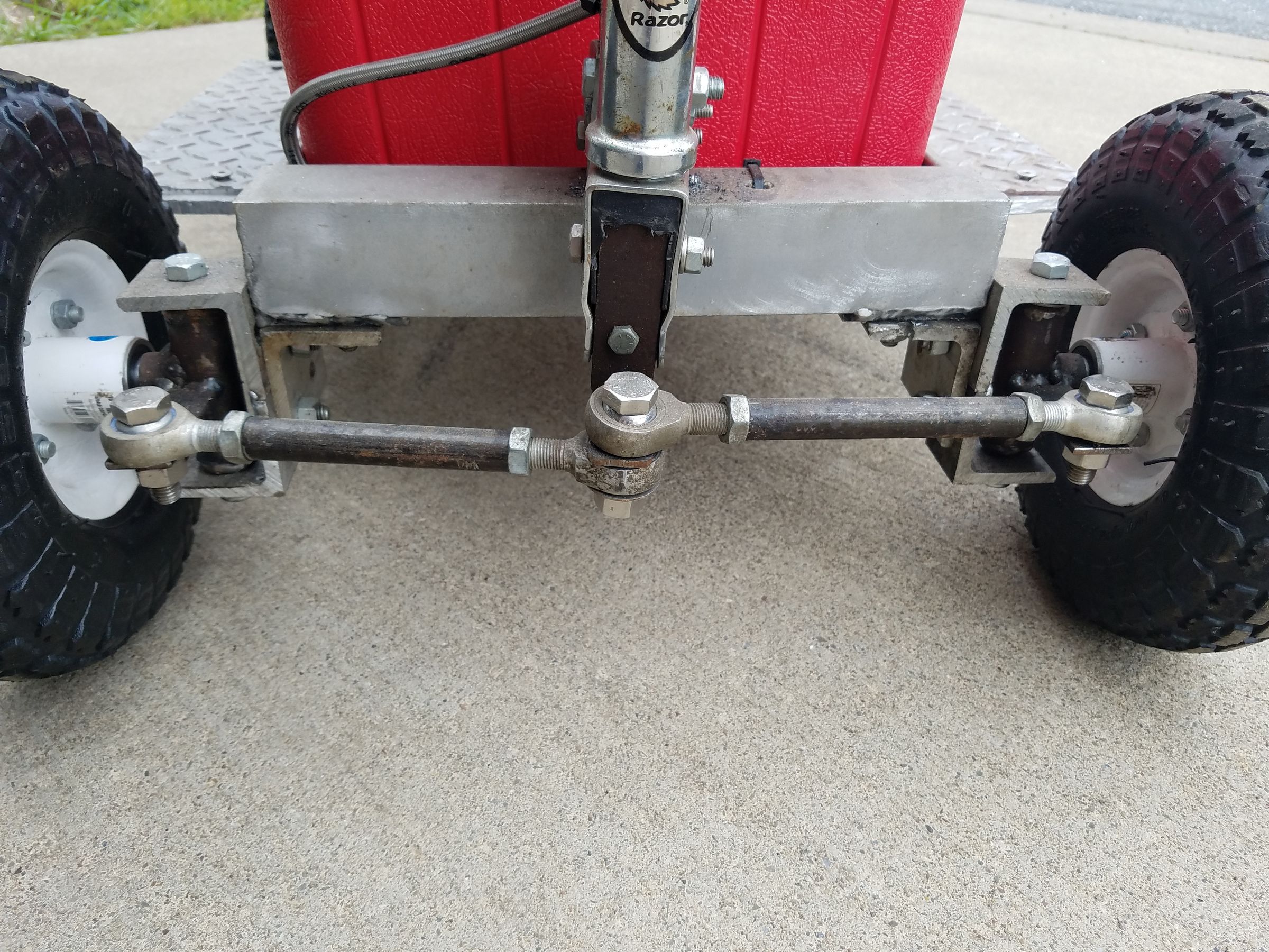DIY Gas Powered Cooler Kart 9 Steps Instructables