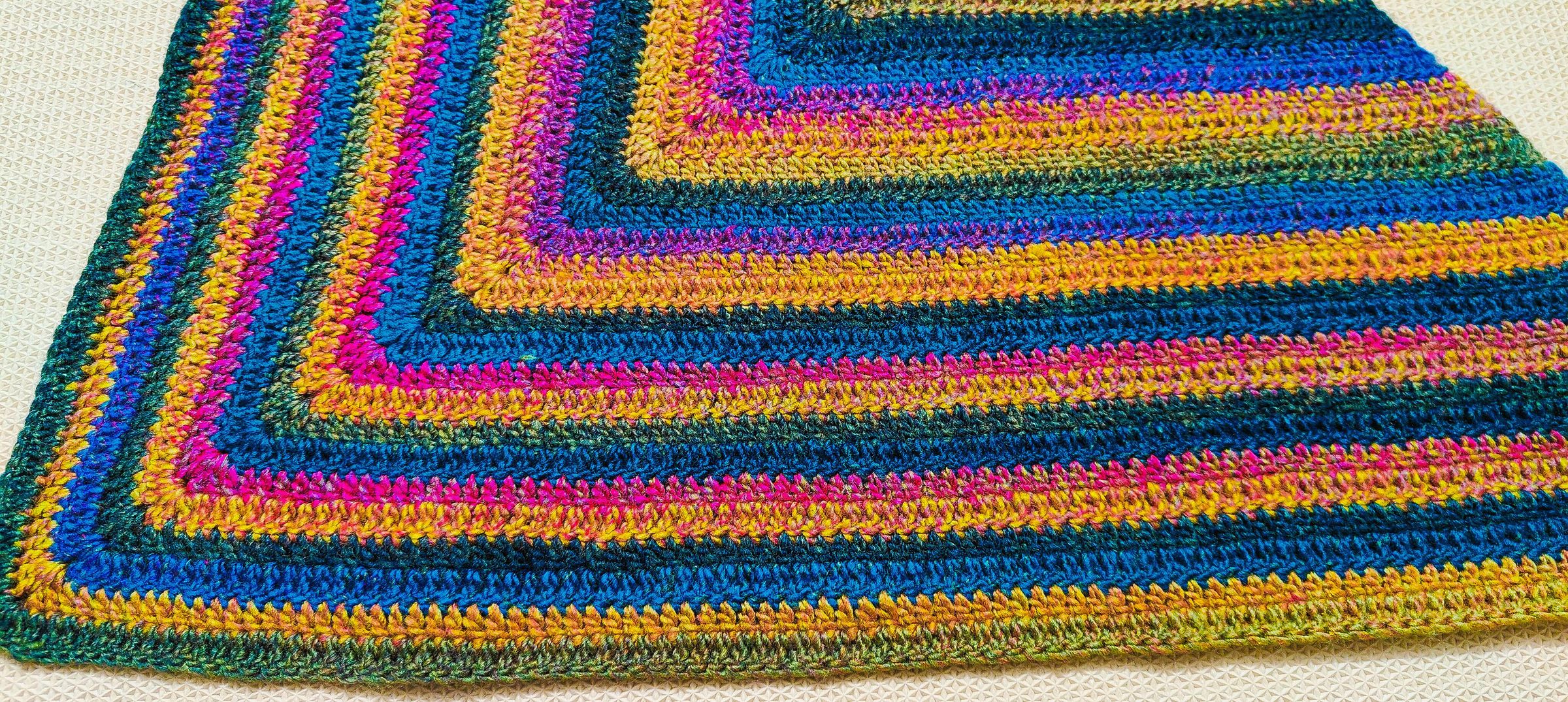 shawl triangle crochet