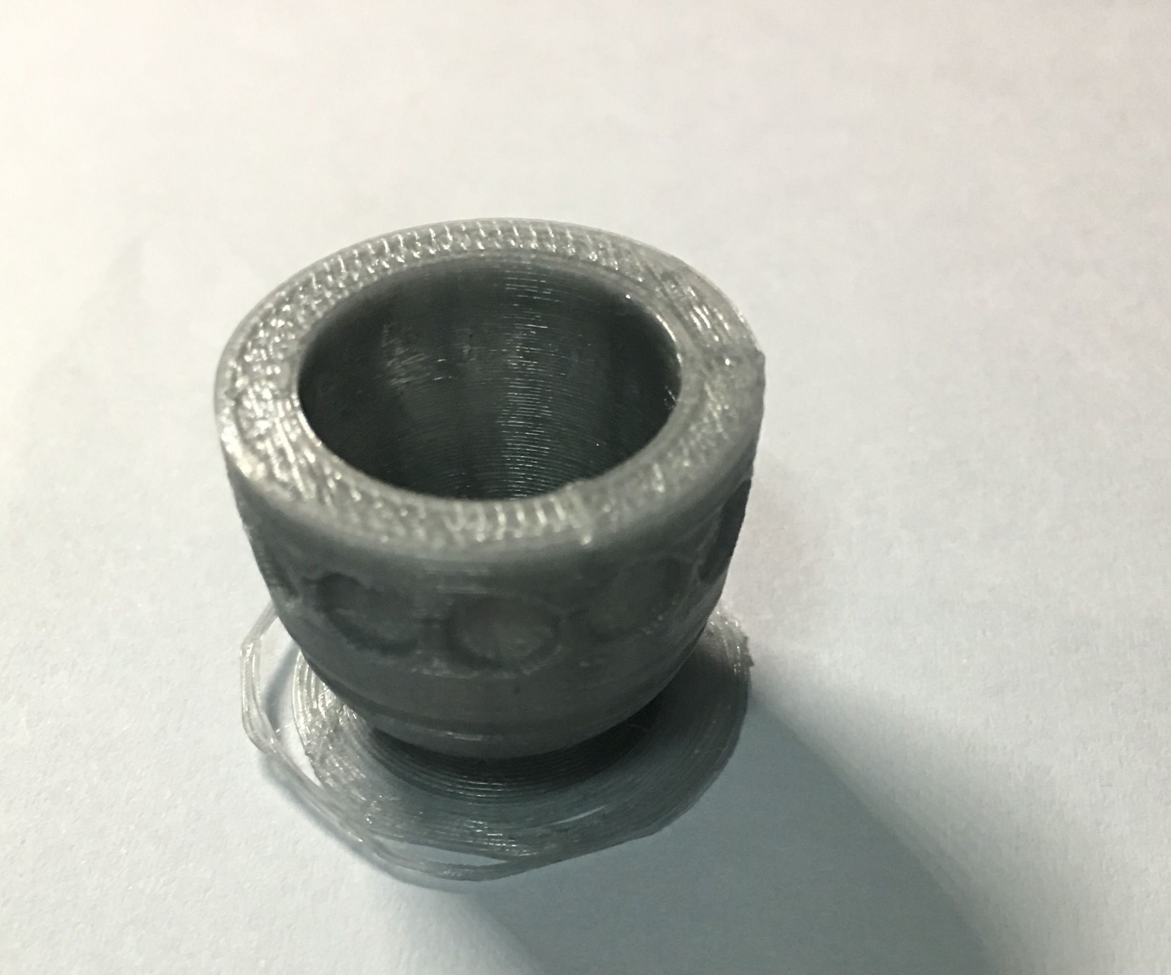 Produce a Tea-tasting Cup by 3d Printing 