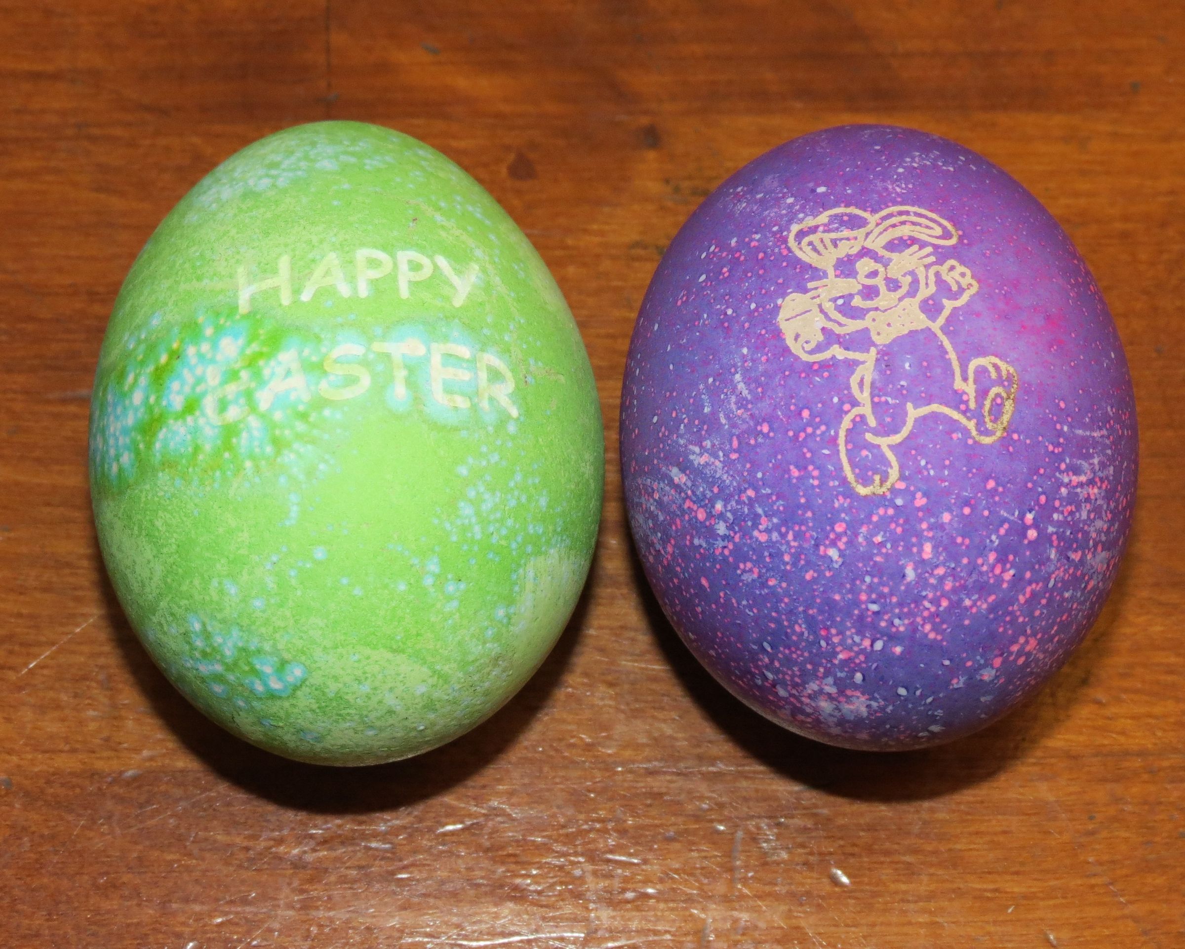 Laser Engraved Easter Eggs