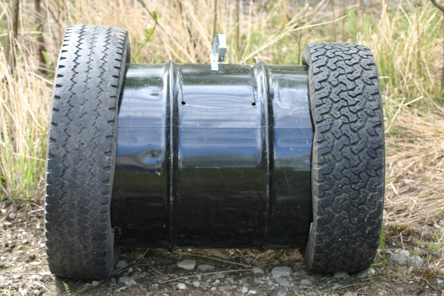 Easy Recycled Compost Barrel