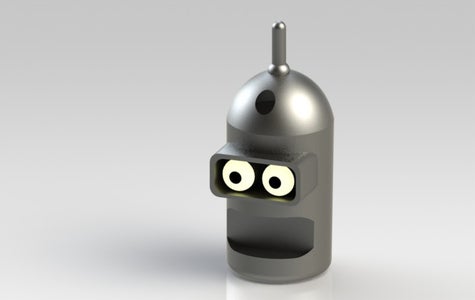 How to Make a 3D Printed Bender Keychain!